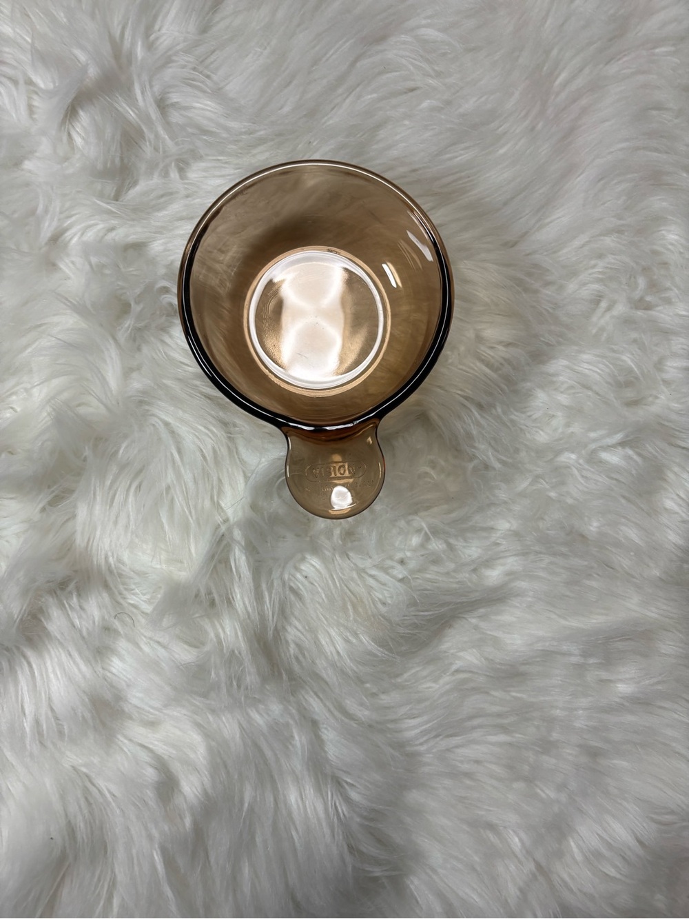 Vision by Corning‎ Amber Glass Measuring Cup - Single Handle - Picture 2 of 6